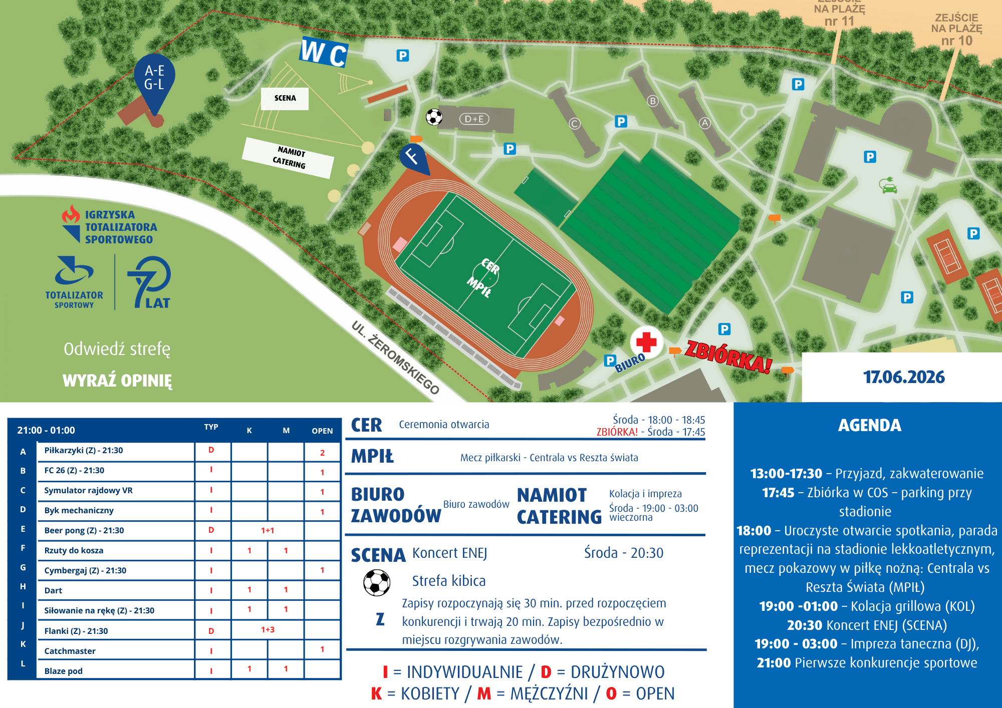 Mapa Igrzysk